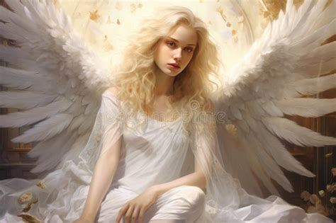  Guardian Angel of Horyeong, a Serene Painting of Divine Intervention and Ethereal Beauty!